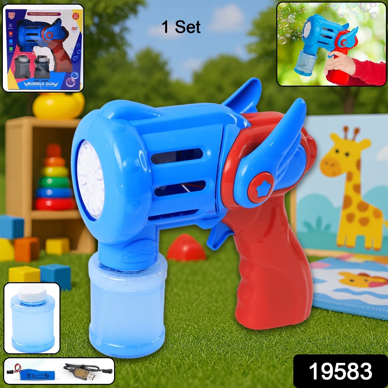 Automatic Bubble Blower Gun Automatic Bubble Blower Gun